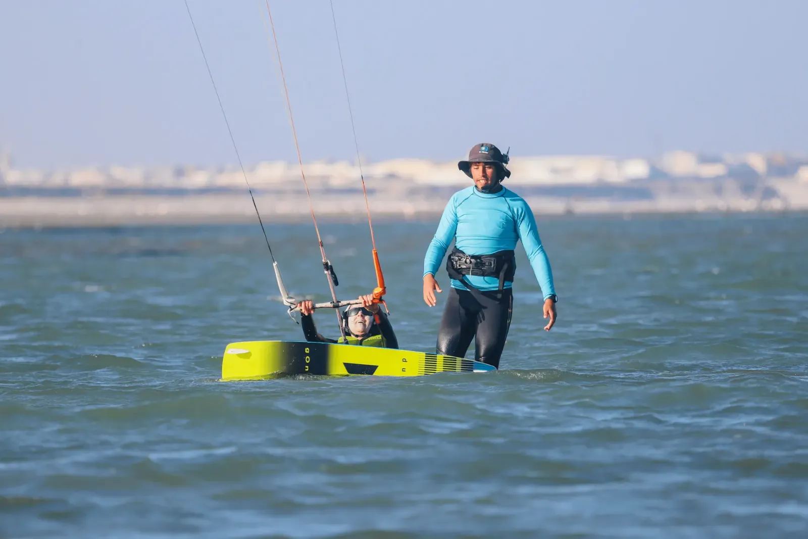 Cours de kitesurf à Essaouira avec Windy Essaouira, moniteurs certifiés IKO