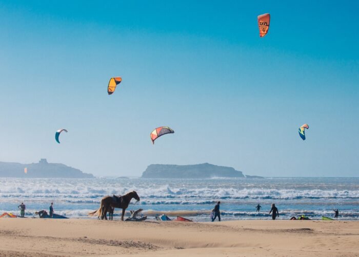 Kitesurfing in Morocco with Atlantic Ocean conditions and windy beaches for all levels
